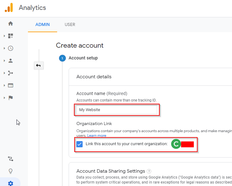 User explorer: Google analytics- Link your website/app
